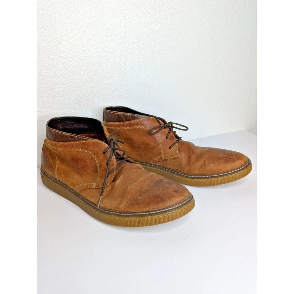 Johnston & Murphy Size 13 M Wallace Casual Chukka Ankle High Boots 25-2814